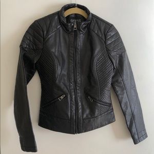 GUESS Jacket Leather